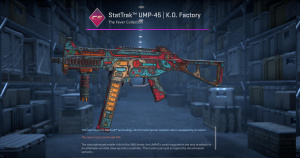 StatTrak™ UMP-45 | K.O. Factory (Battle-Scarred) Screenshot