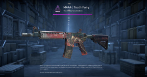 M4A4 | Tooth Fairy (Well-Worn) Screenshot