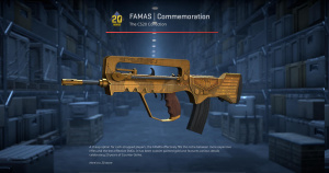 FAMAS | Commemoration (Field-Tested) Screenshot