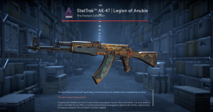 StatTrak™ AK-47 | Legion of Anubis (Minimal Wear) Screenshot