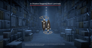★ Shadow Daggers | Black Laminate (Field-Tested) Screenshot