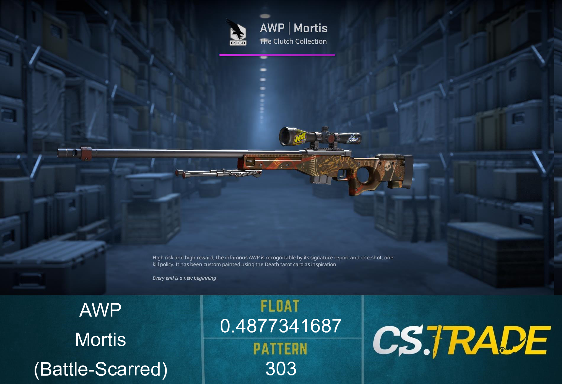 AWP | Mortis (Battle-Scarred)