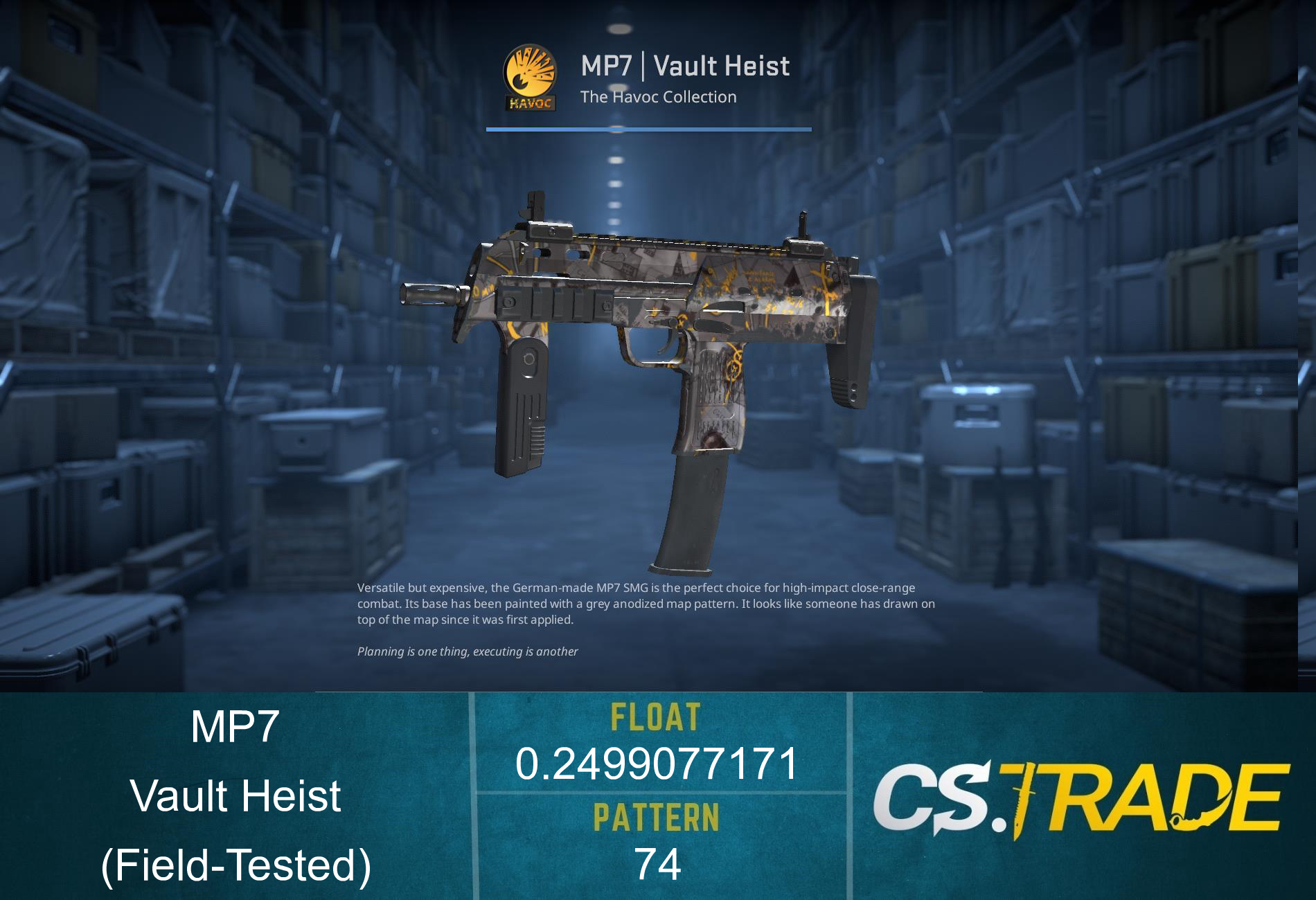 MP7 | Vault Heist (Field-Tested)