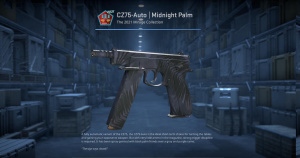 CZ75-Auto | Midnight Palm (Factory New) Screenshot