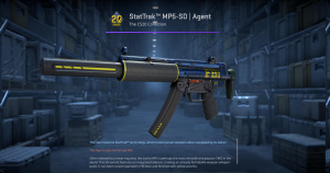 StatTrak™ MP5-SD | Agent (Factory New) Screenshot