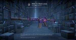 M4A1-S | Black Lotus (Field-Tested) Screenshot