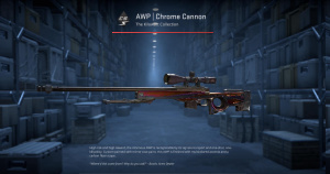 AWP | Chrome Cannon (Battle-Scarred) Screenshot