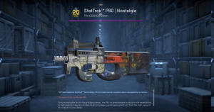 StatTrak™ P90 | Nostalgia (Field-Tested) Screenshot
