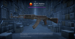 AK-47 | Redline (Battle-Scarred) Screenshot