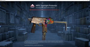MP9 | Starlight Protector (Well-Worn) Screenshot
