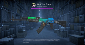 AK-47 | Ice Coaled (Field-Tested) Screenshot