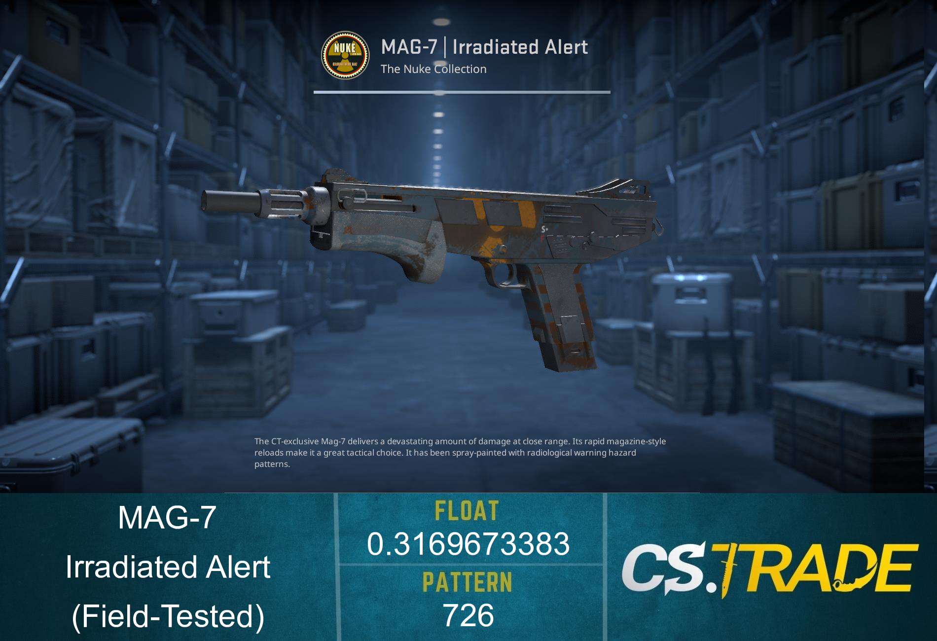 MAG-7 | Irradiated Alert (Field-Tested)