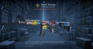 M4A4 | Temukau (Battle-Scarred) Screenshot