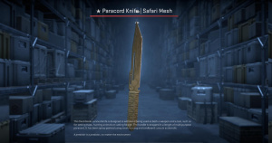 ★ Paracord Knife | Safari Mesh (Field-Tested) Screenshot