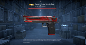 Desert Eagle | Code Red (Battle-Scarred) Screenshot