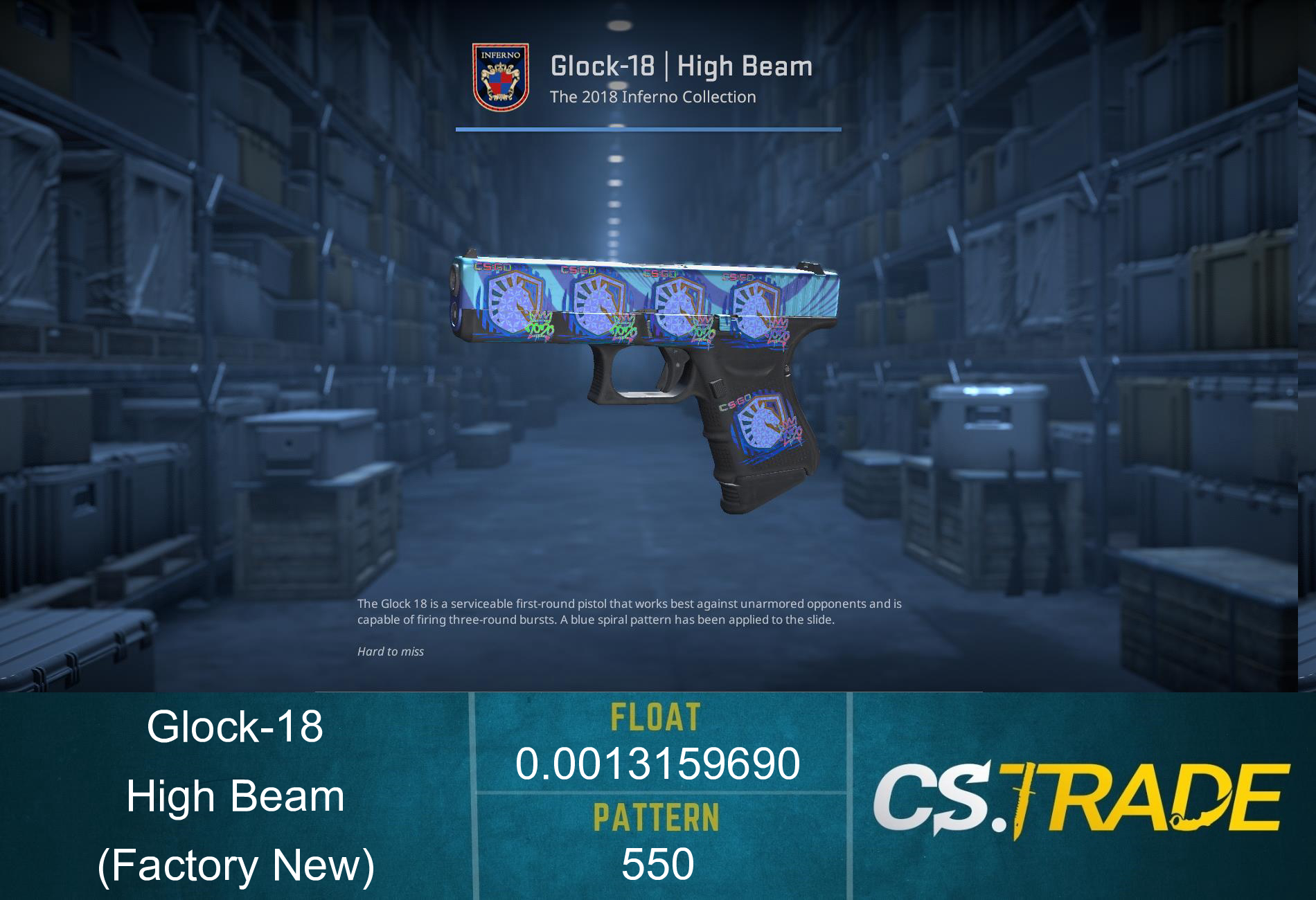 Glock-18 | High Beam (Factory New) Screenshot