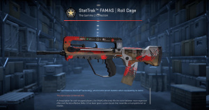 StatTrak™ FAMAS | Roll Cage (Minimal Wear) Screenshot
