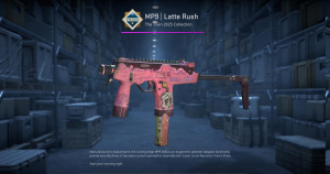 MP9 | Latte Rush (Well-Worn) Screenshot