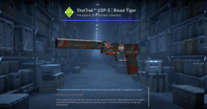StatTrak™ USP-S | Blood Tiger (Minimal Wear) Screenshot