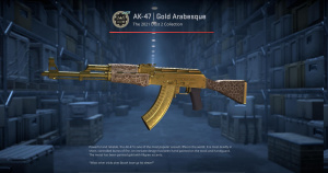 AK-47 | Gold Arabesque (Factory New) Screenshot