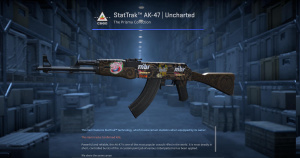 StatTrak™ AK-47 | Uncharted (Minimal Wear) Screenshot