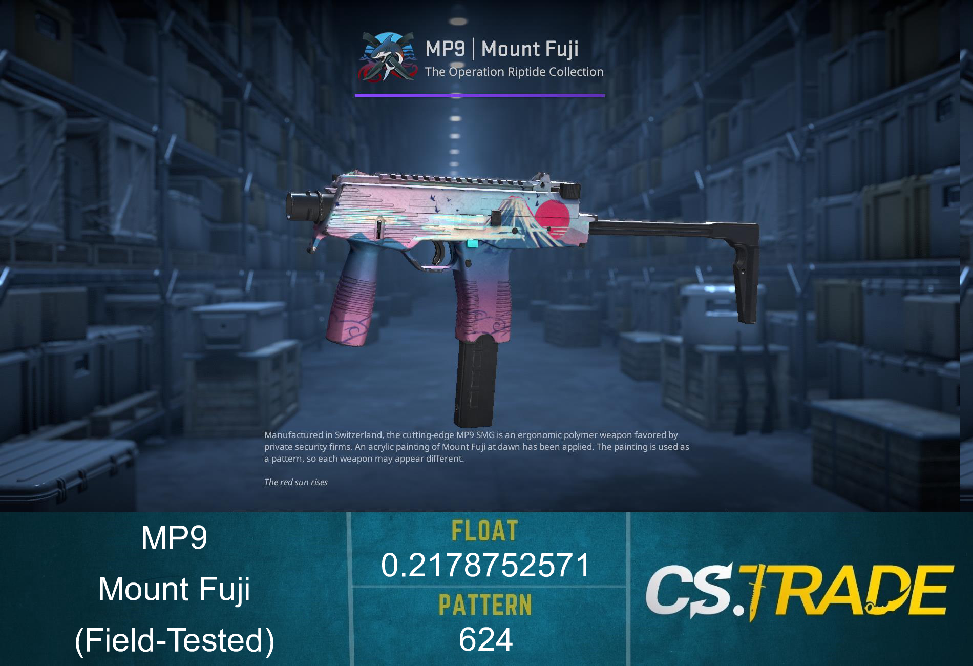 MP9 | Mount Fuji (Field-Tested) Screenshot