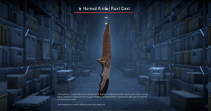 ★ Nomad Knife | Rust Coat (Battle-Scarred) Screenshot