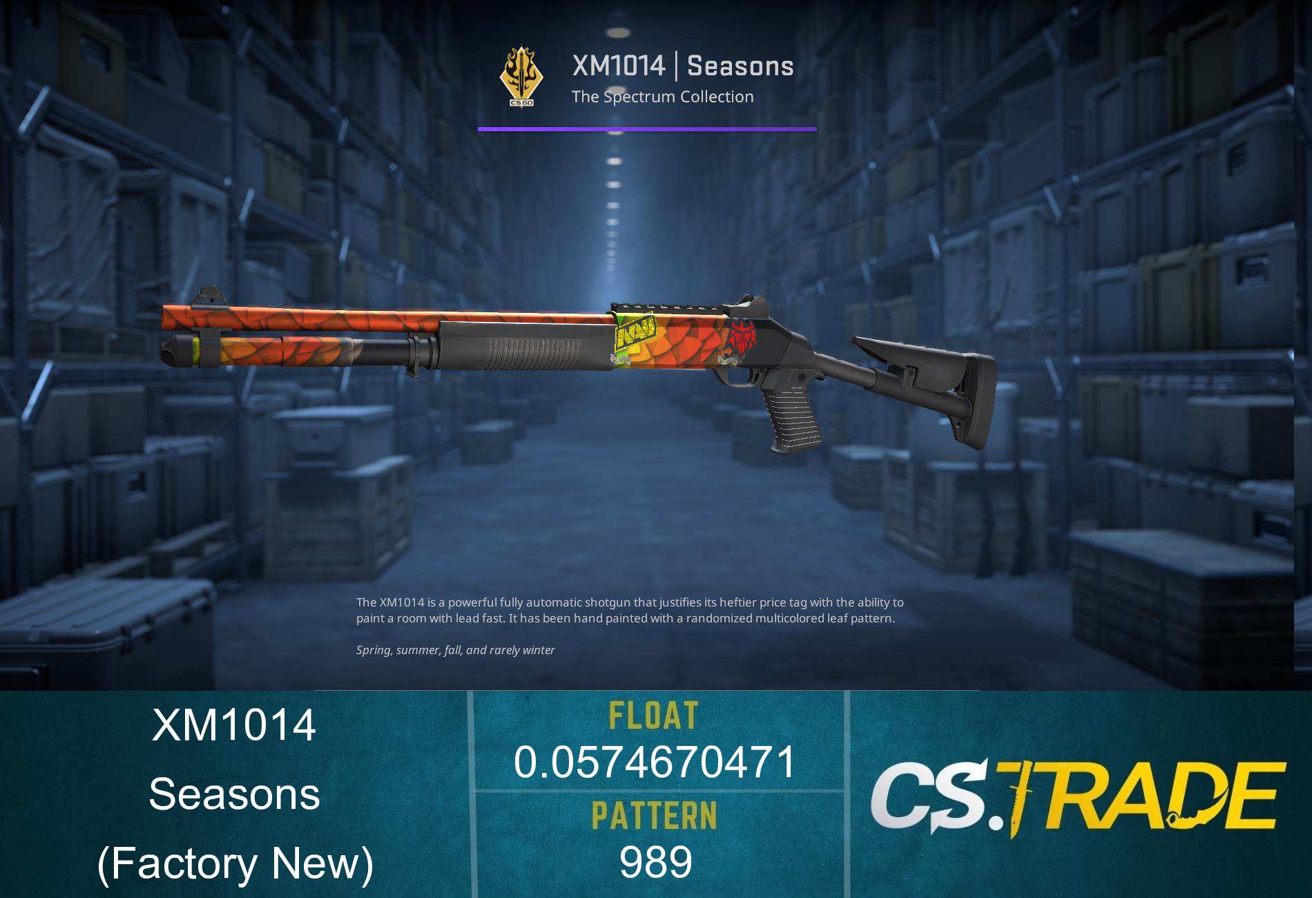 XM1014 | Seasons (Factory New) Screenshot