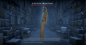 ★ Gut Knife | Boreal Forest (Field-Tested) Screenshot