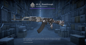 AK-47 | Breakthrough (Minimal Wear) Screenshot