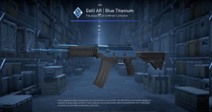 Galil AR | Blue Titanium (Factory New) Screenshot