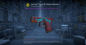 StatTrak™ Glock-18 | Water Elemental (Battle-Scarred) Screenshot