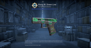 Glock-18 | Green Line (Factory New) Screenshot