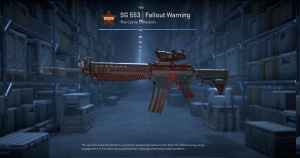 SG 553 | Fallout Warning (Battle-Scarred) Screenshot