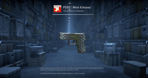 P250 | Mint Kimono (Field-Tested) Screenshot