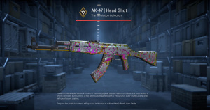 AK-47 | Head Shot (Minimal Wear) Screenshot