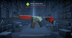 M4A4 | Bullet Rain (Field-Tested) Screenshot