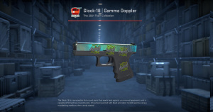 Glock-18 | Gamma Doppler Phase 4 (Battle-Scarred) Screenshot