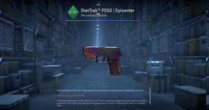 StatTrak™ P250 | Epicenter (Battle-Scarred) Screenshot