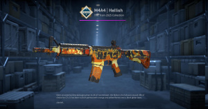 M4A4 | Hellish (Battle-Scarred) Screenshot