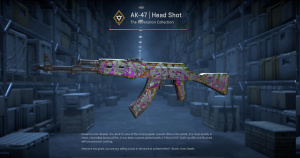 AK-47 | Head Shot (Well-Worn) Screenshot