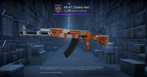 AK-47 | Safety Net (Minimal Wear) Screenshot
