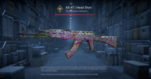 AK-47 | Head Shot (Minimal Wear) Screenshot