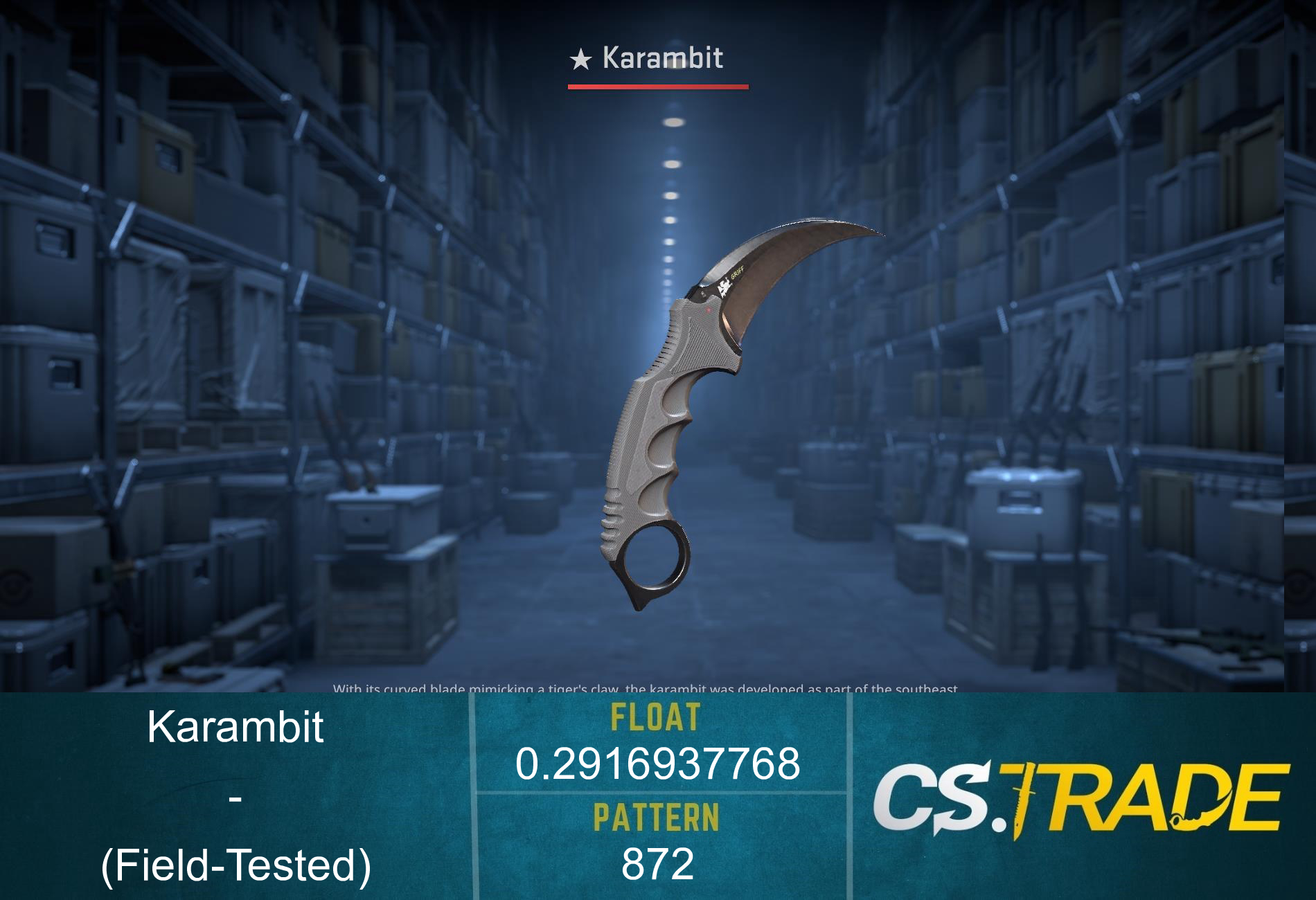 ★ Karambit | Vanilla Screenshot