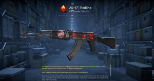 AK-47 | Redline (Battle-Scarred) Screenshot