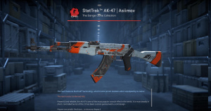 StatTrak™ AK-47 | Asiimov (Battle-Scarred) Screenshot