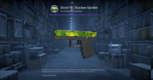 Glock-18 | Nuclear Garden (Field-Tested) Screenshot