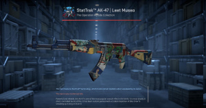 StatTrak™ AK-47 | Leet Museo (Battle-Scarred) Screenshot