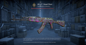 AK-47 | Head Shot (Well-Worn) Screenshot