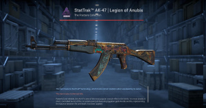 StatTrak™ AK-47 | Legion of Anubis (Minimal Wear) Screenshot